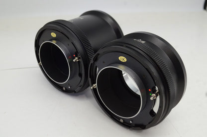 良品 Mamiya マミヤ ExtensionTube Set No.1 45mm No.2 82mm RB67用 エクステンションチューブ 中判 250930ga