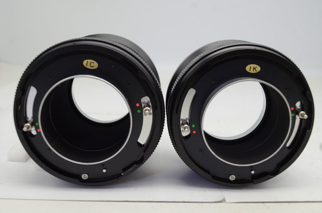 良品 Mamiya マミヤ ExtensionTube Set No.1 45mm No.2 82mm RB67用 エクステンションチューブ 中判 250930ga