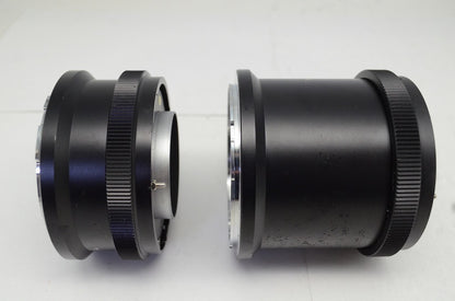 良品 Mamiya マミヤ ExtensionTube Set No.1 45mm No.2 82mm RB67用 エクステンションチューブ 中判 250930ga