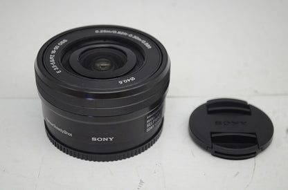 良品 SONY ソニー E PZ 16-50mm F3.5-5.6 OSS SELP1650 Eマウント APS-C ブラック ズームレンズ 250927ag