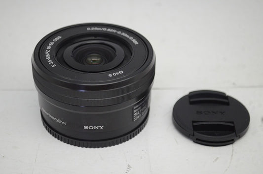良品 SONY ソニー E PZ 16-50mm F3.5-5.6 OSS SELP1650 Eマウント APS-C ブラック ズームレンズ 250927ag