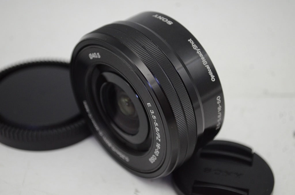 良品 SONY ソニー E PZ 16-50mm F3.5-5.6 OSS SELP1650 Eマウント APS-C ブラック ズームレンズ 250927ag