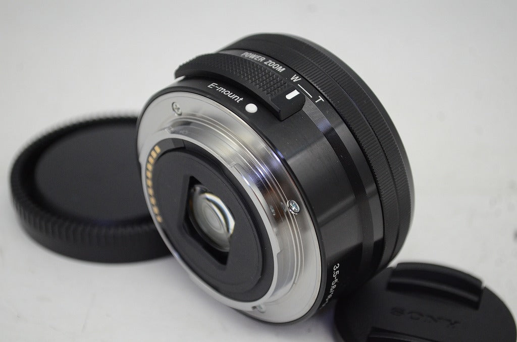 良品 SONY ソニー E PZ 16-50mm F3.5-5.6 OSS SELP1650 Eマウント APS-C ブラック ズームレンズ 250927ag