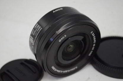 良品 SONY ソニー E PZ 16-50mm F3.5-5.6 OSS SELP1650 Eマウント APS-C ブラック ズームレンズ 250927ag