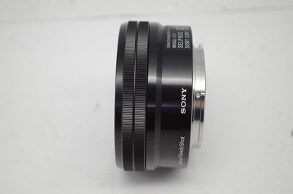良品 SONY ソニー E PZ 16-50mm F3.5-5.6 OSS SELP1650 Eマウント APS-C ブラック ズームレンズ 250927ag