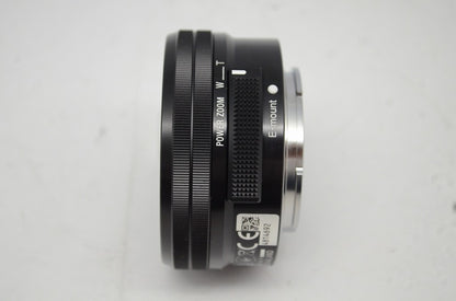 良品 SONY ソニー E PZ 16-50mm F3.5-5.6 OSS SELP1650 Eマウント APS-C ブラック ズームレンズ 250927ag