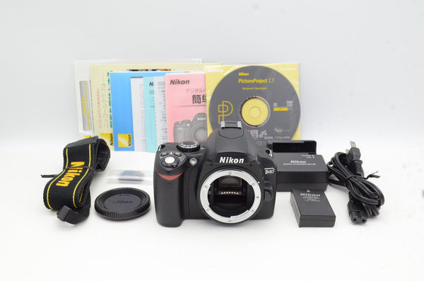 良品 Nikon ニコン D40 ボディ デジタル一眼レフカメラ 240713p