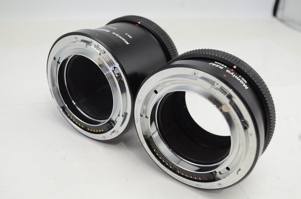 Mamiya マミヤ RZ67 EXTENSION TUBE No.1 45mm No.2 82mm エクステンションチューブ 中判 250930i