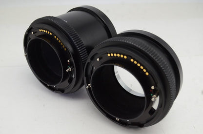 Mamiya マミヤ RZ67 EXTENSION TUBE No.1 45mm No.2 82mm エクステンションチューブ 中判 250930i