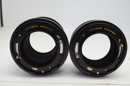 Mamiya マミヤ RZ67 EXTENSION TUBE No.1 45mm No.2 82mm エクステンションチューブ 中判 250930i