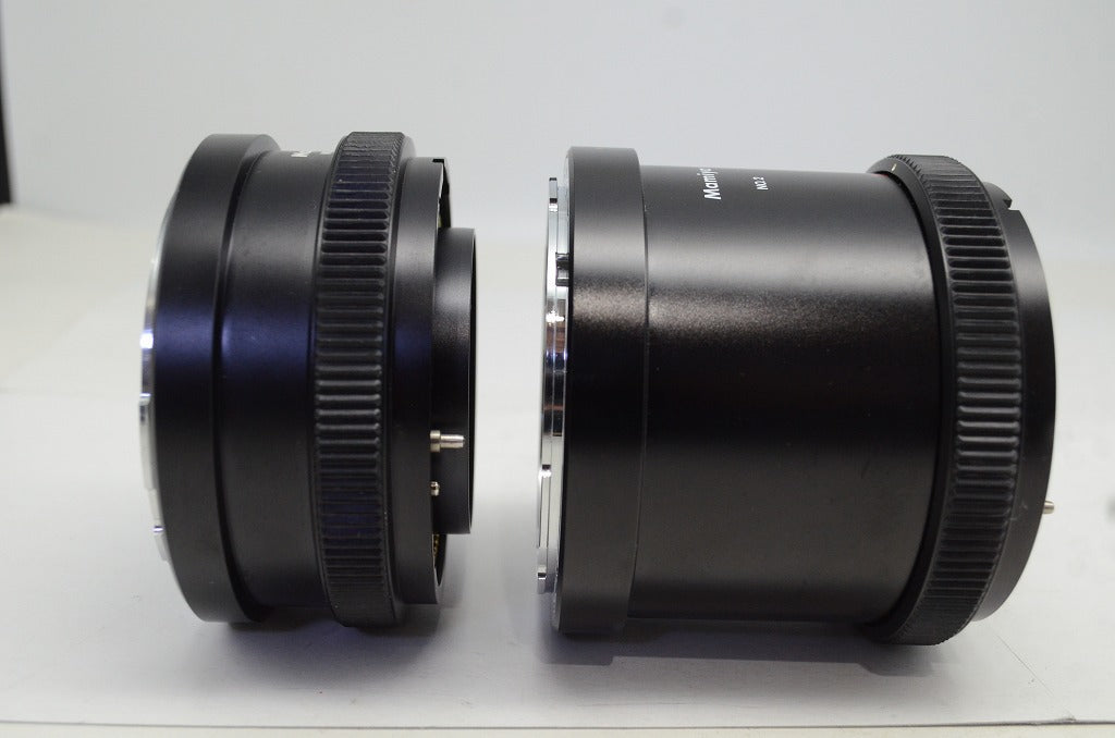 Mamiya マミヤ RZ67 EXTENSION TUBE No.1 45mm No.2 82mm エクステンションチューブ 中判 250930i