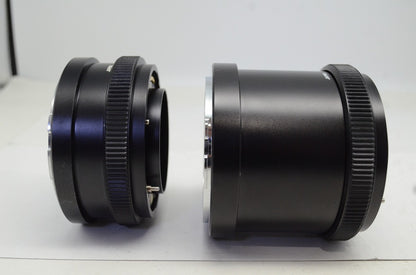 Mamiya マミヤ RZ67 EXTENSION TUBE No.1 45mm No.2 82mm エクステンションチューブ 中判 250930i