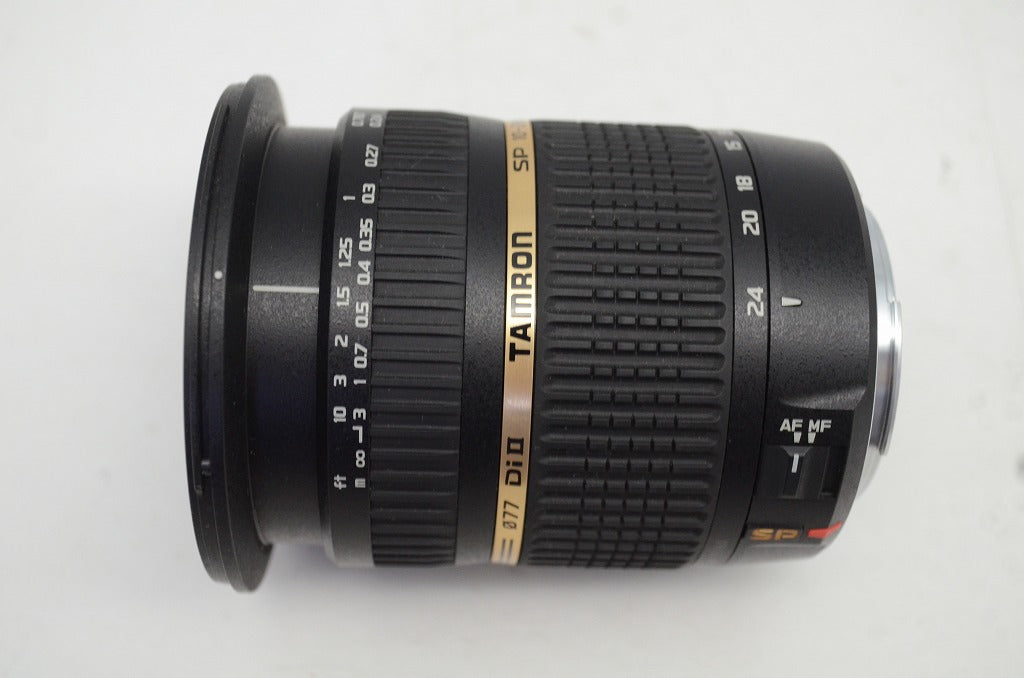 TAMRON SP AF 10-24mm F3.5-4.5 Di II LD Aspherical IF B001 Canon EFマウント APS-C ズームレンズ フード付 250930b