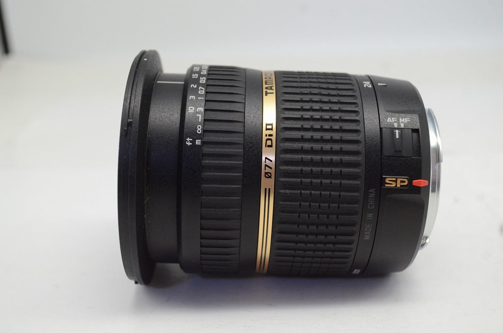 TAMRON SP AF 10-24mm F3.5-4.5 Di II LD Aspherical IF B001 Canon EFマウント APS-C ズームレンズ フード付 250930b
