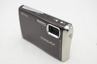 良品 Nikon ニコン COOLPIX S52c コンパクトデジタルカメラ プリッシュブラック 元箱付 250410f