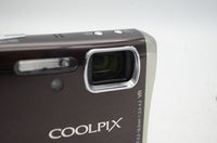 良品 Nikon ニコン COOLPIX S52c コンパクトデジタルカメラ プリッシュブラック 元箱付 250410f