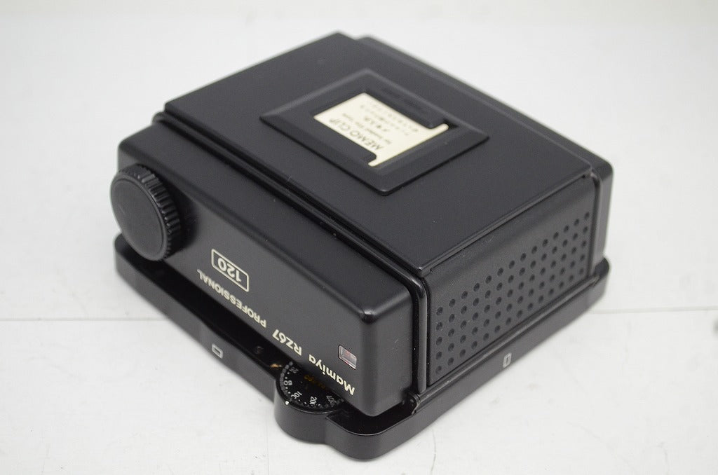 良品 Mamiya マミヤ RZ67 PRO 120 ロールフィルムホルダー RZ67用 中判 250930j