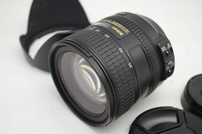 Nikon ニコン AF-S NIKKOR 24-85mm F3.5-4.5G ED VR ズームレンズ フード付 250929i