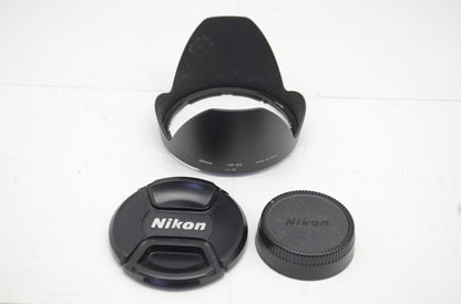 Nikon ニコン AF-S NIKKOR 24-85mm F3.5-4.5G ED VR ズームレンズ フード付 250929i