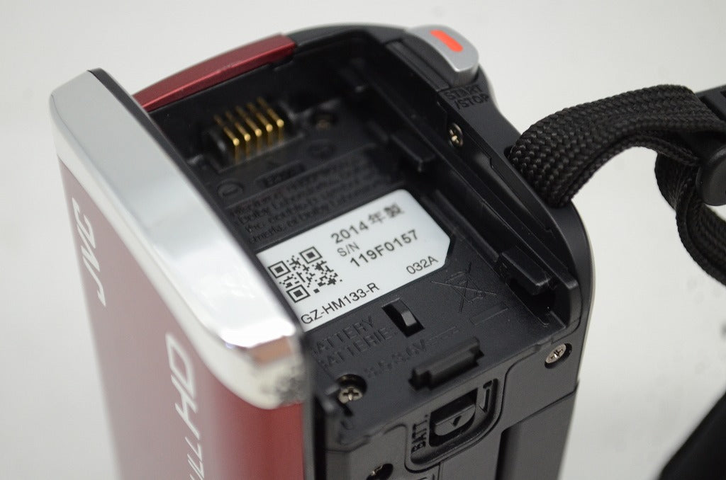 JVC ケンウッド GZ-HM133 デジタルビデオカメラ レッド 250930a