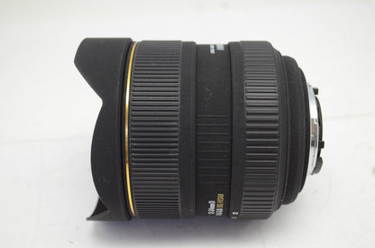 訳あり品 SIGMA シグマ 12-24mm F4.5-5.6D EX DG HSM Nikon ニコン Fマウント ズームレンズ 250930r