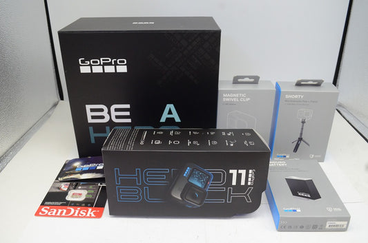 未開封品 GoPro HERO11 アウトドア万能セット ミニ三脚 クリップマウント ゴープロ 箱付 250927f