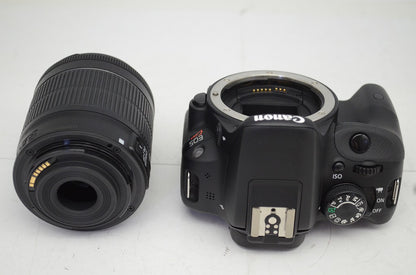 美品 Canon キヤノン EOS Kiss X7 + EF-S 18-55 IS STM レンズキット デジタル一眼レフカメラ 250926k