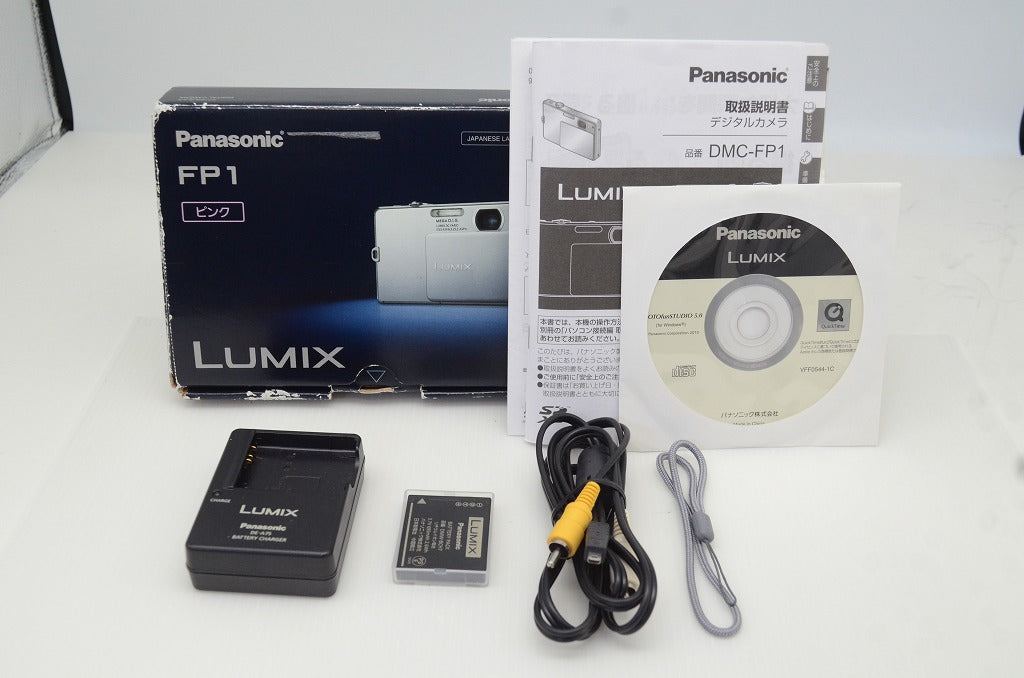Panasonic パナソニック LUMIX DMC-FP1 コンパクトデジタルカメラ ピンク 元箱付 251204n