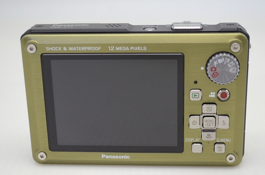 美品 Panasonic パナソニック LUMIX DMC-FT1 コンパクトデジタルカメラ グリーン 元箱付 251204v