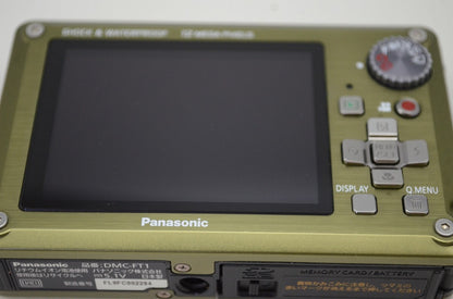 美品 Panasonic パナソニック LUMIX DMC-FT1 コンパクトデジタルカメラ グリーン 元箱付 251204v