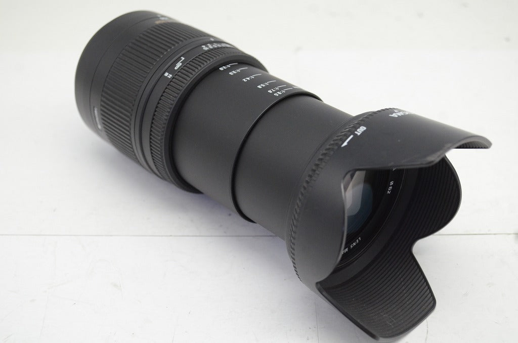 SIGMA シグマ 18-250mm F3.5-6.3 DC MACRO HSM SONY ソニー MINOLTA αマウント ズームレンズ フード付 250930aa
