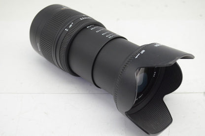 SIGMA シグマ 18-250mm F3.5-6.3 DC MACRO HSM SONY ソニー MINOLTA αマウント ズームレンズ フード付 250930aa