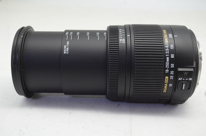 SIGMA シグマ 18-250mm F3.5-6.3 DC MACRO HSM SONY ソニー MINOLTA αマウント ズームレンズ フード付 250930aa