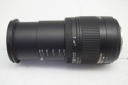 SIGMA シグマ 18-250mm F3.5-6.3 DC MACRO HSM SONY ソニー MINOLTA αマウント ズームレンズ フード付 250930aa