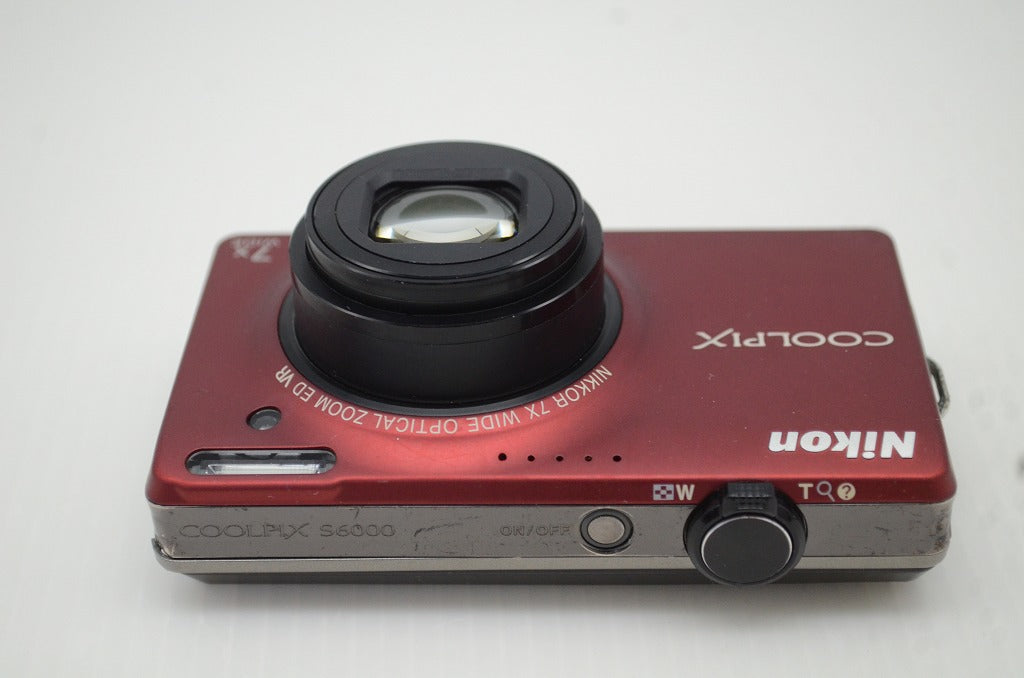 Nikon ニコン COOLPIX S6000 コンパクトデジタルカメラ レッド 251204z