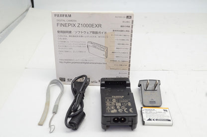 良品 FUJIFILM フジフィルム FinePix Z1000EXR コンパクトデジタルカメラ ホワイト 250930at