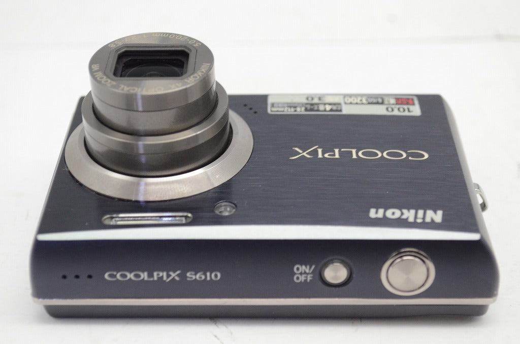 Nikon ニコン COOLPIX S610 コンパクトデジタルカメラ ブラック 元箱付 250930aq