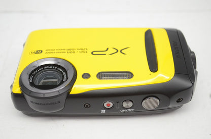 良品 FUJIFILM フジフィルム FinePix XP90 コンパクトデジタルカメラ イエロー 元箱付 250930av