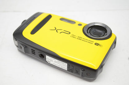 良品 FUJIFILM フジフィルム FinePix XP90 コンパクトデジタルカメラ イエロー 元箱付 250930av