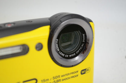良品 FUJIFILM フジフィルム FinePix XP90 コンパクトデジタルカメラ イエロー 元箱付 250930av