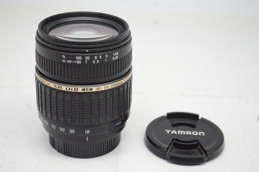 TAMRON AF 18-200mm F3.5-6.3 XR Di II LD Aspherical IF MACRO A14 Nikon Fマウント APS-C ズームレンズ 251002l