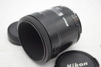 良品 Nikon ニコン AF MICRO NIKKOR 55mm F2.8 単焦点レンズ 250416k