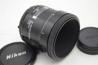 良品 Nikon ニコン AF MICRO NIKKOR 55mm F2.8 単焦点レンズ 250416k