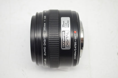 OLYMPUS オリンパス ZUIKO DIGITAL 35mm F3.5 MACRO フォーサーズ 単焦点レンズ 251003h