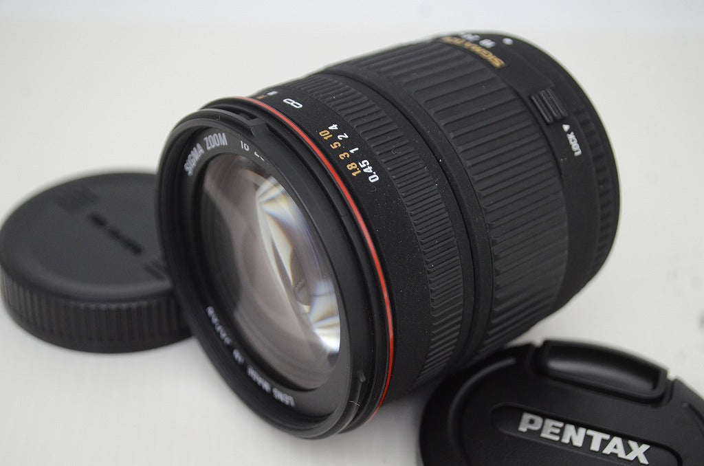 美品 SIGMA シグマ 18-200mm F3.5-6.3 DC PENTAX ペンタックス Kマウント APS-C ズームレンズ 251208q