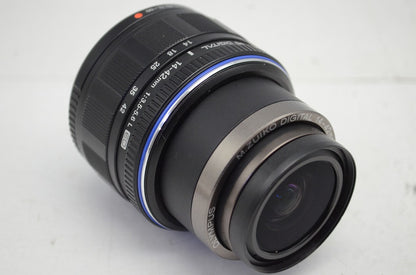 訳あり品 OLYMPUS オリンパス M.ZUIKO DIGITAL ED 14-42mm F3.5-5.6 L マイクロフォーサーズ ブラック 251003g