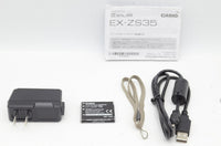 美品 CASIO カシオ EXILIM EX-ZS35 コンパクトデジタルカメラ シルバー 240826c