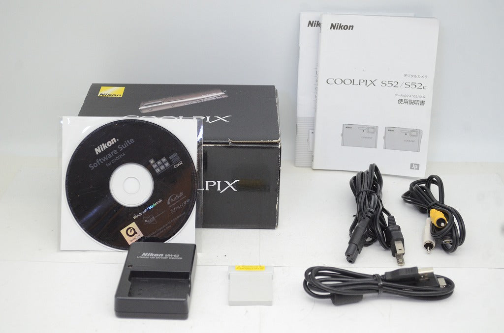 Nikon ニコン COOLPIX S52 コンパクトデジタルカメラ コーラルピンク 元箱付 251002v
