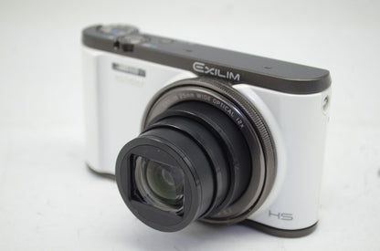 訳あり品 CASIO カシオ HIGH SPEED EXILIM EX-ZR3000 コンパクトデジタルカメラ ホワイト 元箱付 251002aa