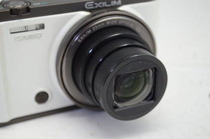訳あり品 CASIO カシオ HIGH SPEED EXILIM EX-ZR3000 コンパクトデジタルカメラ ホワイト 元箱付 251002aa